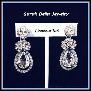 Crystal Rhinestone Earrings.  New lower price of $20